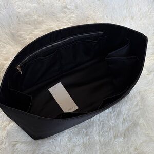 Black Silk Bag Insert/Organizer for LV Neverfull MM & Speedy 30